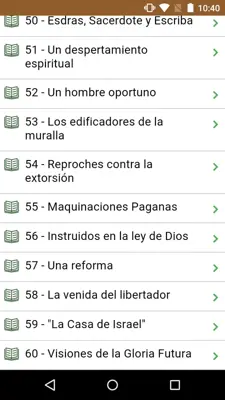 Historia de Profetas y Reyes android App screenshot 2