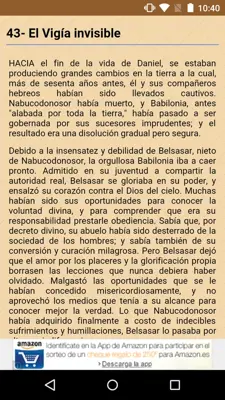 Historia de Profetas y Reyes android App screenshot 3